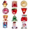 Funny Hood Christmas Hat Cosplay Accessory Halloween Role Playing Funny Pullover Cap  Men