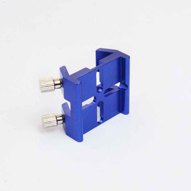 Universal Metal Interface for Telescope Accessories: Swallowtail Slot, Star Finder Slot, and Guide Base