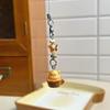 Pendant Keychain Lightweight Resin Bear Shape Pendant Keychain Multi-Purpose Portable Keyring for Bag And Phone