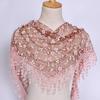 Women Triangle Bohemian Floral Tassel Scarves Shawl Female Spring Summer Headband Scraves