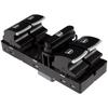 5ND959857 6 Pz/Kit Cromato Interruttori Finestrino Auto Interruttori Fari Controllo Finestrino Interruttore Alzacristalli Elettrico Per VW Golf GTI 5 6 Jetta 6