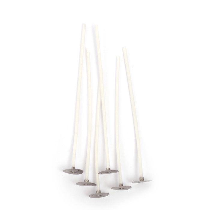 Mèches Bougies 15cm 6 pièces