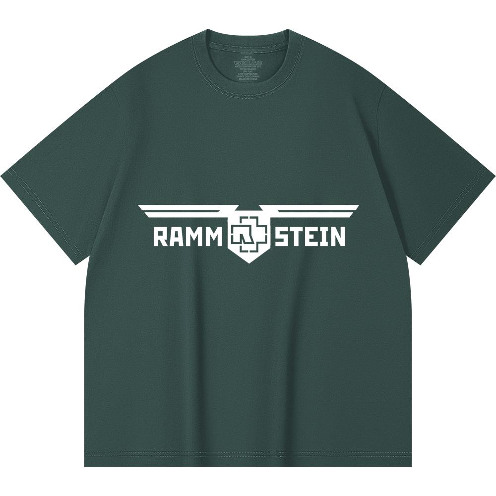 230 g/m² 100% Baumwolle Heavy Metal T-Shirt Rockband Beliebte Musik Druck Unisex Schweres Baumwoll-T-Shirt