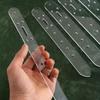 Belt Punching Positioning Template, Acrylic Version 5 Model Vegetable Tanned Belt Fixing Plate, Positioning Plate