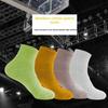 5 Pairs of Men's and Women's All-season Regular Bamboo Fibre Sports Socks Soft, Sweat-absorbent and Breathable Bamboo Fibre Cotton Casual Socks