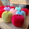 2 pcs Cute Apple Stress Relief Plush Toy Healing Desktop Companion Doll Gift for Bestie Couple Birthday 520 Soft Touch Stress Relief