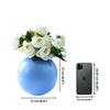 Metal Ball Vase for Home Decor|Round Flower Pot for Bedroom Living Room Office Wedding| | Best Gift |
