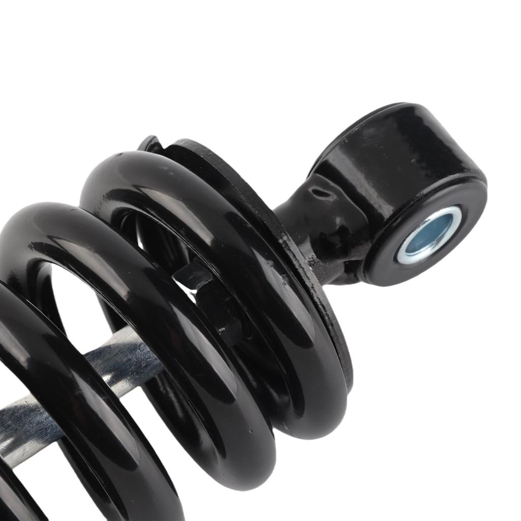 240mm Motorcycle Shock Absorber with Adjustable Spring Replacement Part for Dirt Pit and Scooters 5-Level Pressure, Bikes, ATVs, Go-Karts,