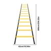 Speed Ladder 19.6ft Workout Ladder With Carry Bag 12 Rung Speed Training Equipment For Gym Outdoor Fitness Practice Baseball