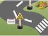 Wooden Traffic Sign Building Blocks for Kids - Montessori Educational Toy for Safety and Road Sign Recognition