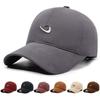 Korean Embroidered Cotton Baseball Cap - Unisex Fashion 2025