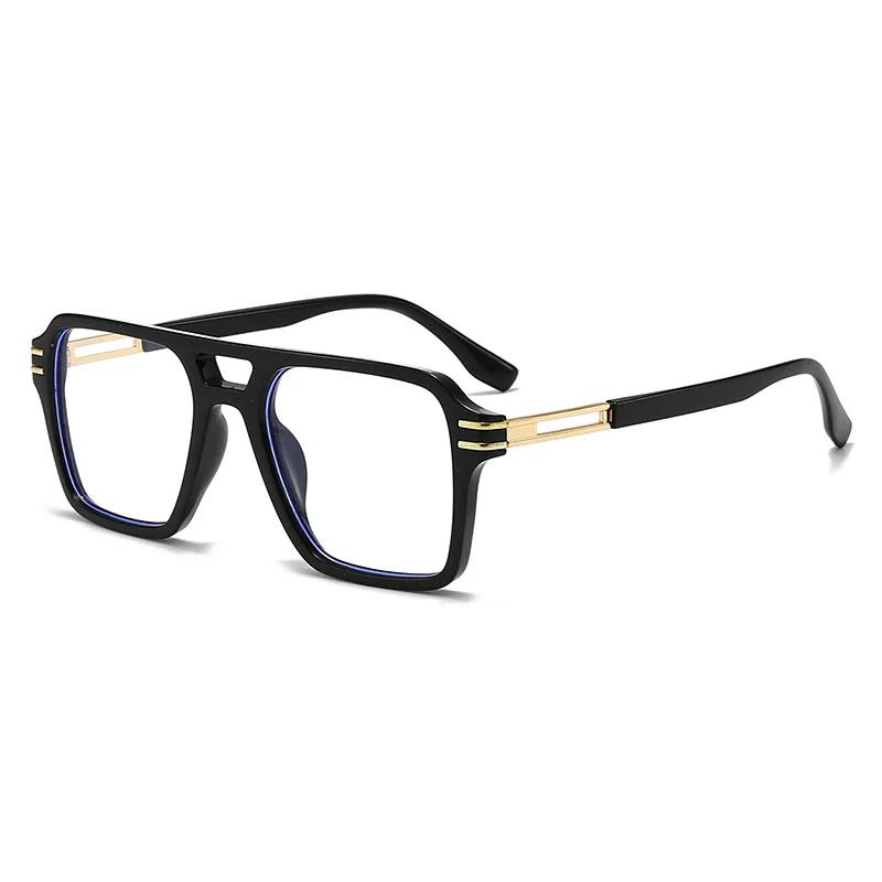 Fashion Square Women Sunglasses Plasitc Photochromic Spectacle Eyeglass Frame Men Vintage Retro For Female Sun Glasses Uv400