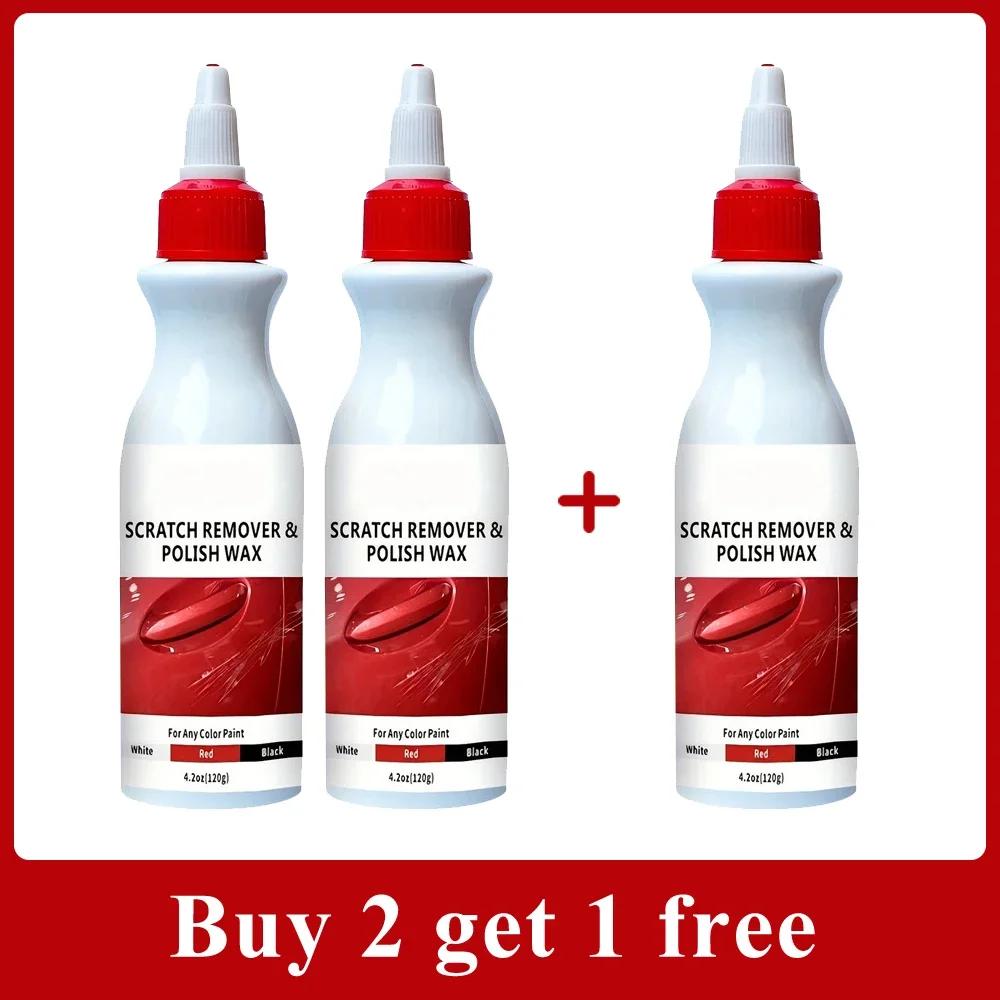 QC19 Paint Restorer with Sponge Car Scratch Repair Wax Paint Scratch Repair Agent for Deep Scratches Car Paint Scratch Repair