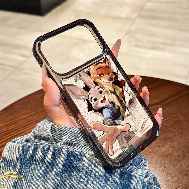 Apple 17 Pro Max Case for iPhone 17 Pro - Cute Judy Nick Design with High-End Feel 15Pro