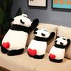 Giant 90cm Kawaii Fat Panda Bear Short Plush Stuffed Animal Doll Animals Toy Pillow Cartoon Lovely Dolls Girls Lover Gifts