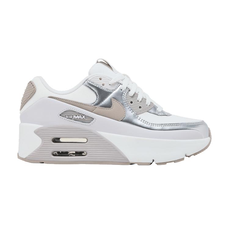 

Nike Air Max 90 LV8 Summit White Vast Grey Metallic Platinum College G