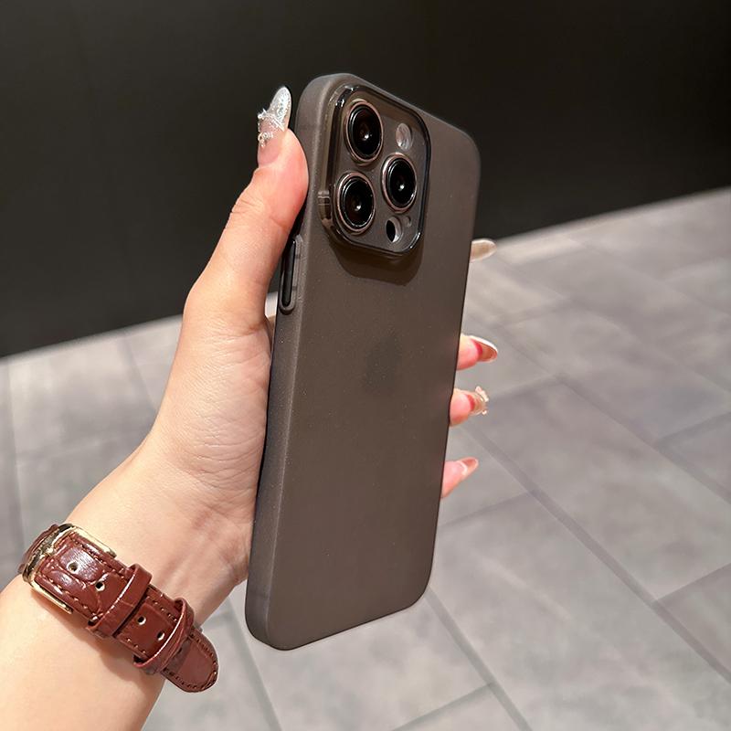 0.3mm Ultra Thin Matte Case For For Iphone 16 15 14 13 12 11 Pro Max Plus Mini Silicone Soft Candy Color Transparent Cover