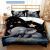Elephant Customize Your Name Duvet Cover Softbedding Set For Bedroom Guest Room And Dorm Decoration Threepiece Set Includes 1 Duvet Cover 2