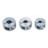 3PCS Zinc Alloy Drill Stopper Collars Open Type Metric Drill Bit Depth Stop Collar Hex Wrench Drill Stop Collar Kit