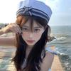 Japanese Women's Navy Hat Flip Brim Y2k Berets Fashion Bow Sailor Caps  Streetwear