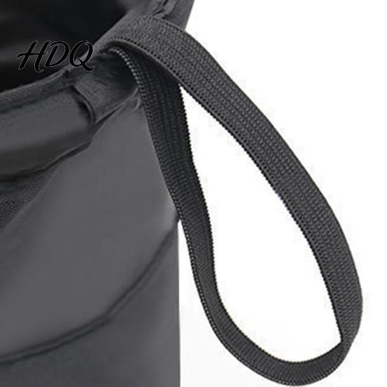 Car Trash Can Foldable Can Collapsible Oxford Cloth Garbage Bag with Small for Truck Hanging Strap Portable Storage Bucket Auto RV Camping Interior