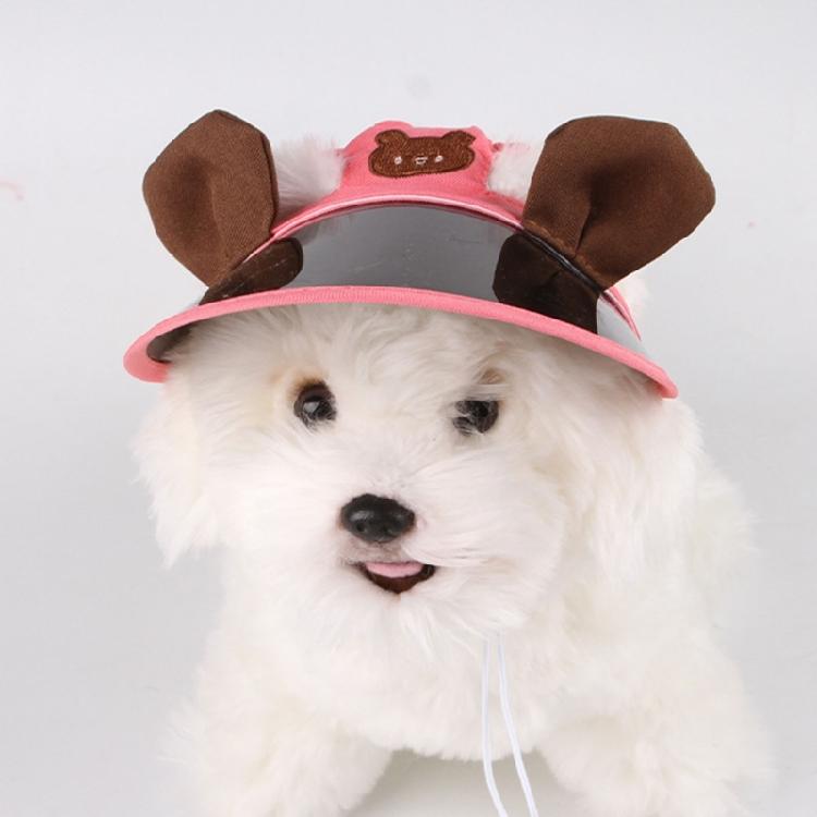 Multi Pet Sun Protective Hat Wide Brimmed Design For Dogs Cats Rabbits Lightweight Summer Accessory