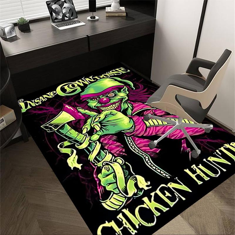 

1pc Insane Clown Posse Carpet, Office Rug Outdoor Mat Home Decor Area Carpet Festival 60cm by 90cm