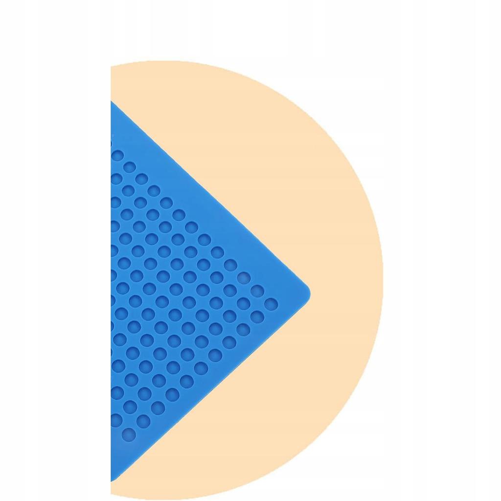 Rosfix Silikonowa Mata Lutownicza 500x350mm – Odporność na Temperatury do 500°C | Antystatyczna | Łatwa w Czyszczeniu