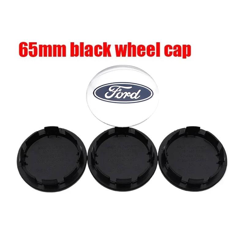 4pcs 3D 56mm 60mm 65mm 68mm Ford logo car emblem Wheel Center Hub Cap auto Rim refit dust-proof badge covers sticker accessories