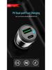 Universal Fast Car Charger: Type-C QC3.0 & PD 20W for Samsung, Apple, and Android Devices