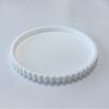 Creative Design Silicone Decorative Plate Striped Necklaces Display Props  Trinket