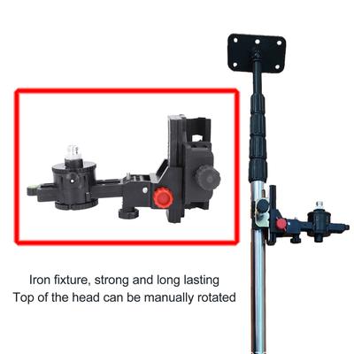 Level Measuring Layout Tools Level 360 Degree Adjustable Support Metal Plate Stretchable Rotatable for Wall Ceiling Mounted
