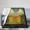 Stolz und Vorurteil Literarisches Zitat Flanell-Kuscheldecke Buchliebhaber für Tagesdecken Gestrickte Decke Auto Weich Multifunktional