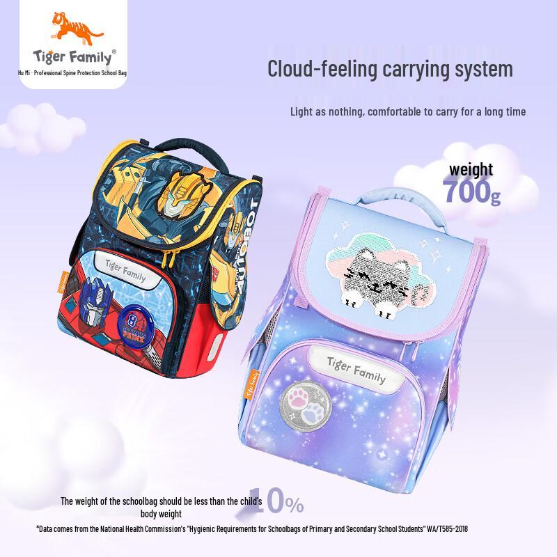 

TigerFamily Kids Ergonomic School Backpack Primary School Grades 1-3 (14L)
