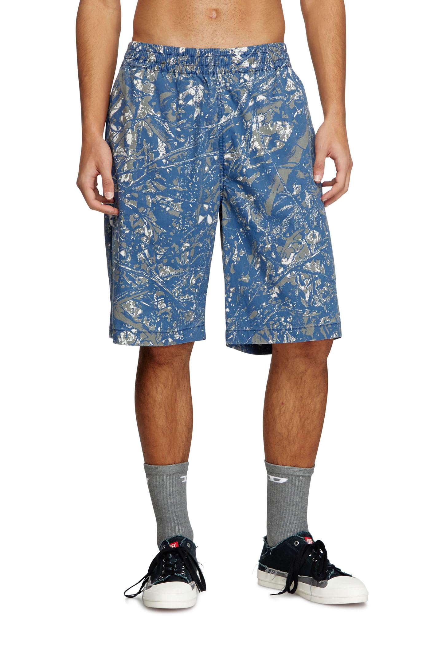 

Мужские шорты Diesel P-OPWIK-C, A174050SLBY, Средний, Темно-синий, Размер 81EA