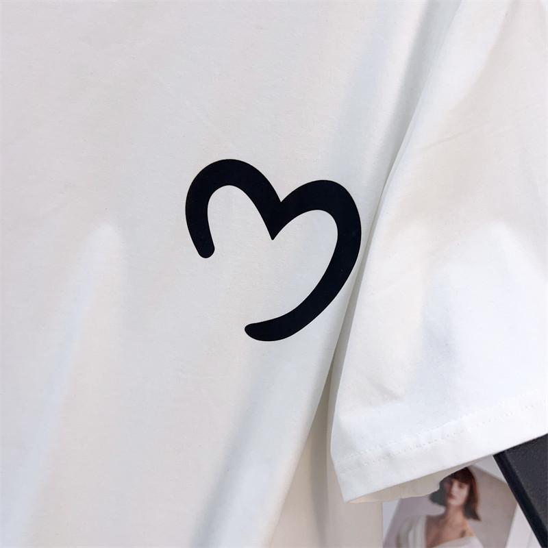 Plus Size Loose Mid-Length Short-Sleeve Women's T-Shirt (200/300/350 Jin)