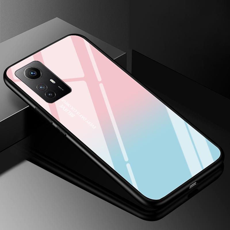 

Загартоване Скло Чохол для Xiaomi 12T 13T Pro Кришка Жорсткий Чохол для Xiaomi Mi 11 10 T Pro 10t 12 12x 12t 13 Lite 5G Чохол ТПУ Бампер For Mi 10T 5G