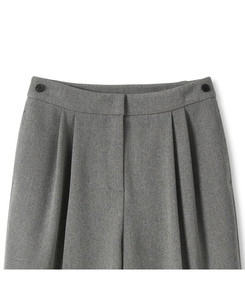 IOLO Women'S Double-Pleat Carrot Pants_Gray