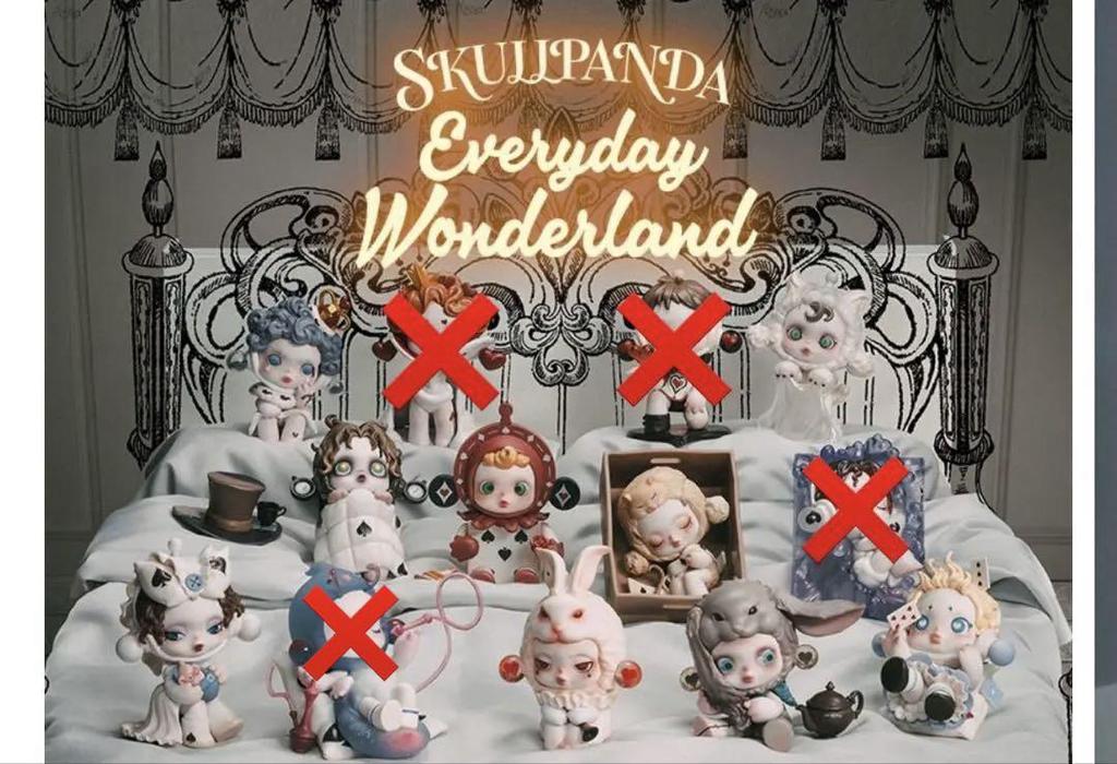 [OCCASION] Série SKULLPANDA Everyday Wonderland