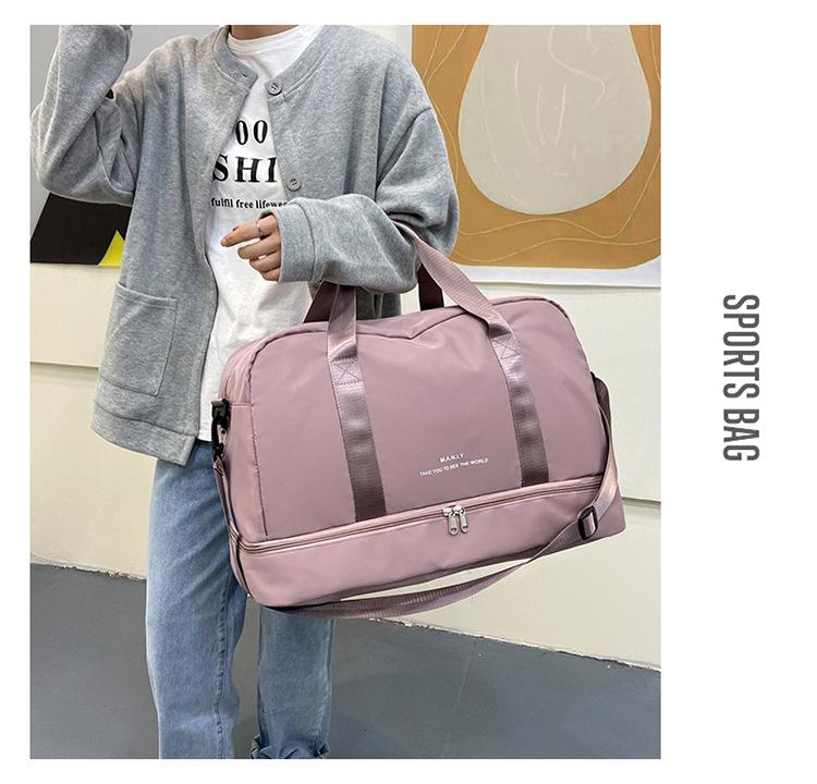 Unisex Yoga & Travel Bag: Large Capacity, Fitness, Wet/Dry Separation