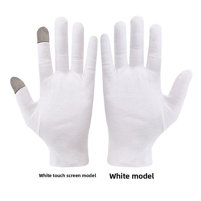 Silver Fiber Two-finger Touch Screen Gloves New Cotton Elastane Light as well as Breathable Soft Simple Non-slip Gloves