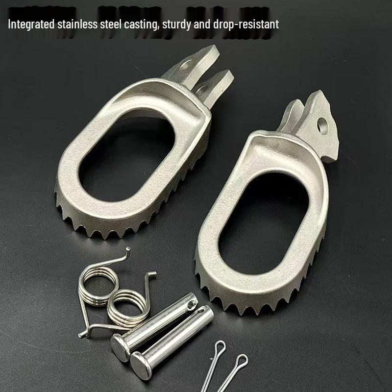 

Suitable for TALARIA TANTAN QIU LONG QING FENG Modified Widened Stainless Steel Anti-Slip Footpegs