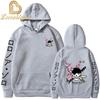 Jednoczęściowa bluza z kapturem męska damska japońska anime Luffy Roronoa Zoro Sanji Unisex Harajuku moda swobodna bluza