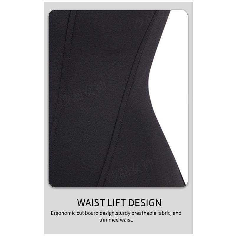 Damen atmungsaktives Bodyforming Bauchkontrolle Taillenkorsett Formendes Oberteil