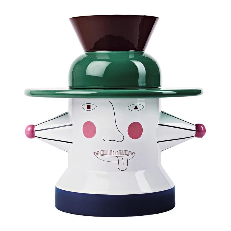 Modern Ceramic Ornaments Desk Kawaii Figurine Designer Luxury Creative Doll Living Room Home Decoration Accessories Gift Ideas