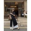 Women's Retro Chic Lace Two-Piece Set: Long-Sleeve Shirt & Wide-Leg Pants