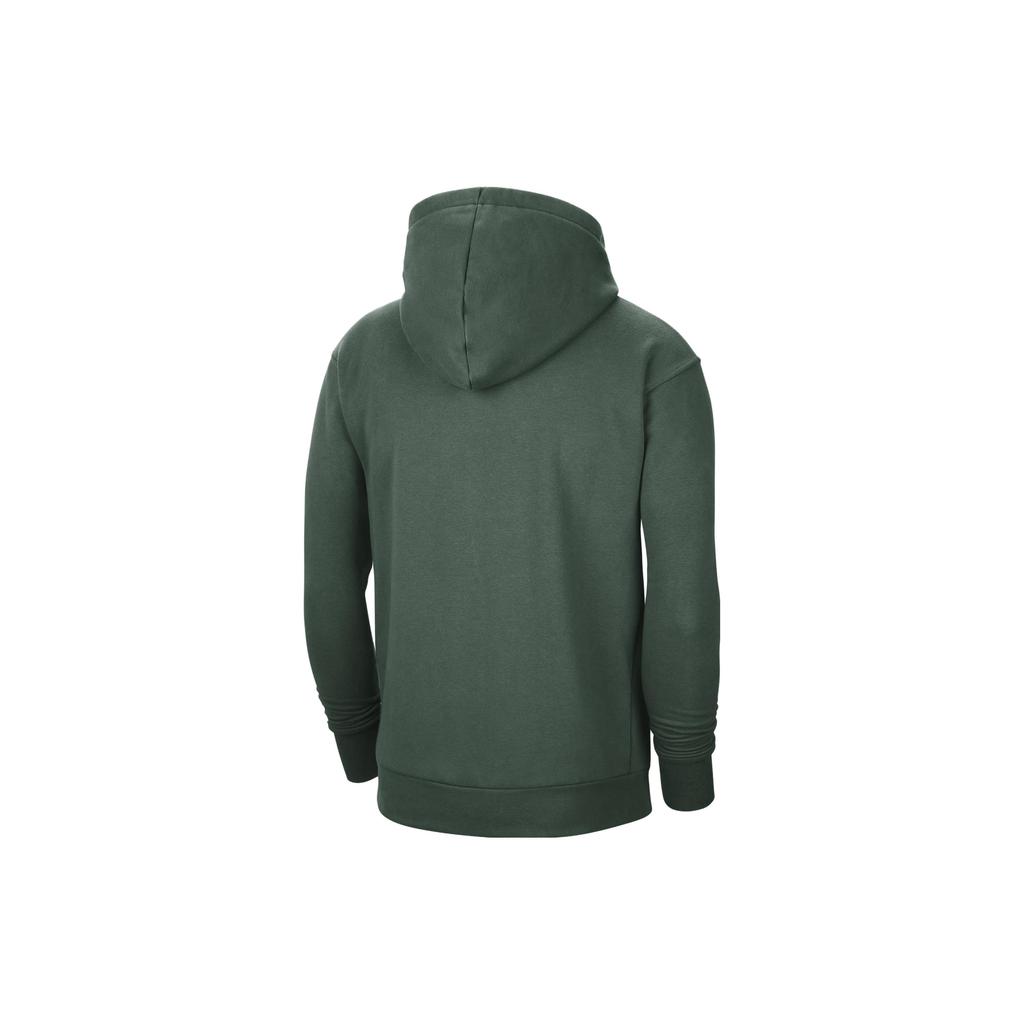 New Nike Nba Milwaukee Bucks Fleece Pullover Loose Fit Hoodie DN8636-323