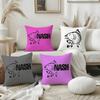 Pillow Case N-Nash Fishing logo Office Sofa Dorm Chair Back Short Plush Double-sided Printing Home Cushion Cover