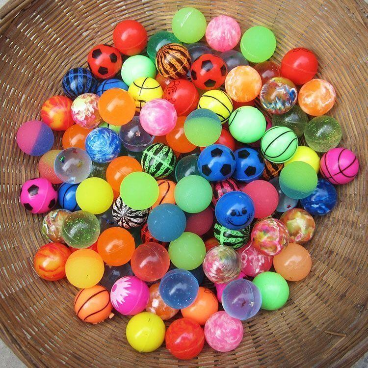 Nein. 27 Kinder Hüpfender Elastischer Ball Spielzeug - Springendes & Schwebendes Geschenk für Kindergarten
