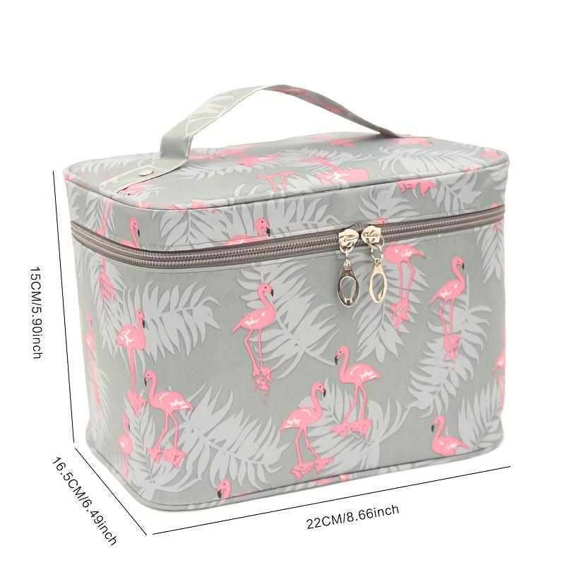 1pc Portable Women Makeup Bag High Capacity Toiletries Organizer Storage Cosmetic Cases Zipper Wash Beauty Pouch Travel Bag